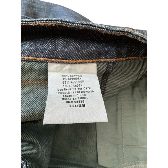 See Thru Soul Boot Cut Jeans Womens SZ 29 Blue Denim Flared Leg Casual Cotton - Picture 5 of 7